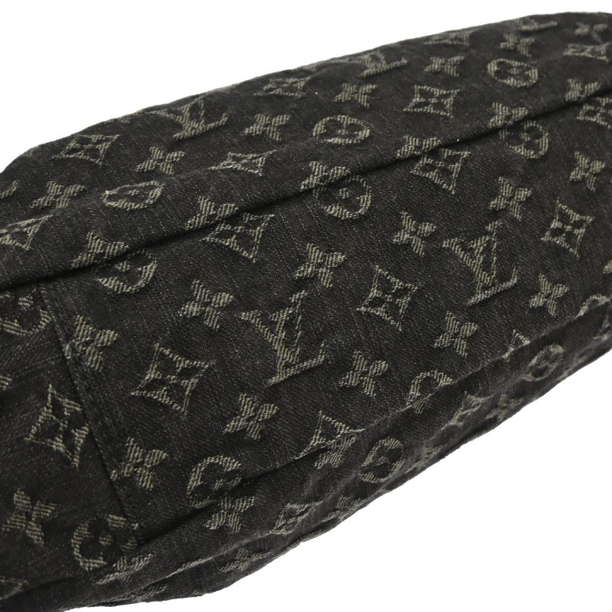 Louis Vuitton Black Monogram Denim Daily PM Handbag M40494