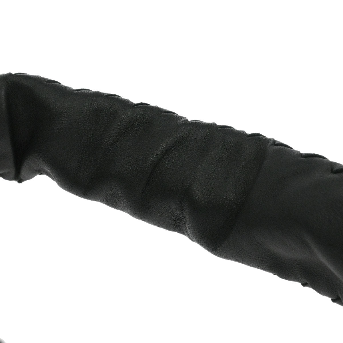 Bottega Veneta Black Lambskin Intrecciato Hobo Handbag