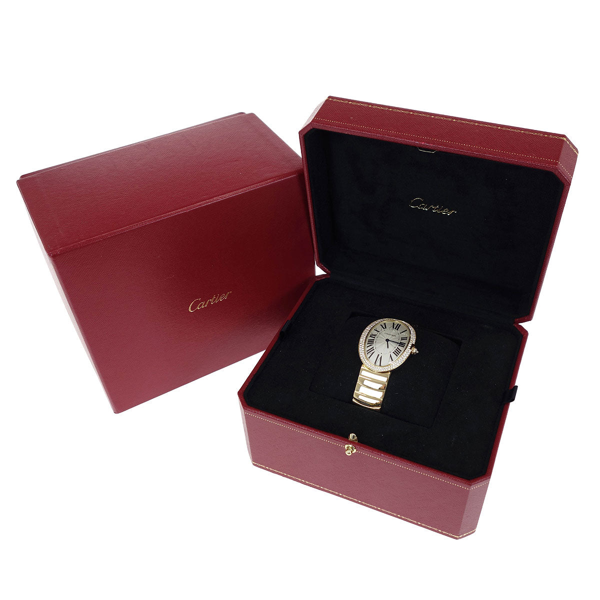 Cartier Baignoire LM Ref.WB520003 Self-winding Watch 18KYG