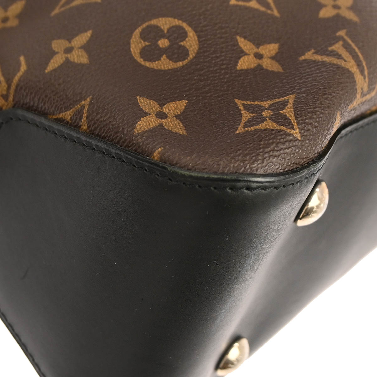 Louis Vuitton Monogram Macassar Davis Tote Shoulder Handbag M56708