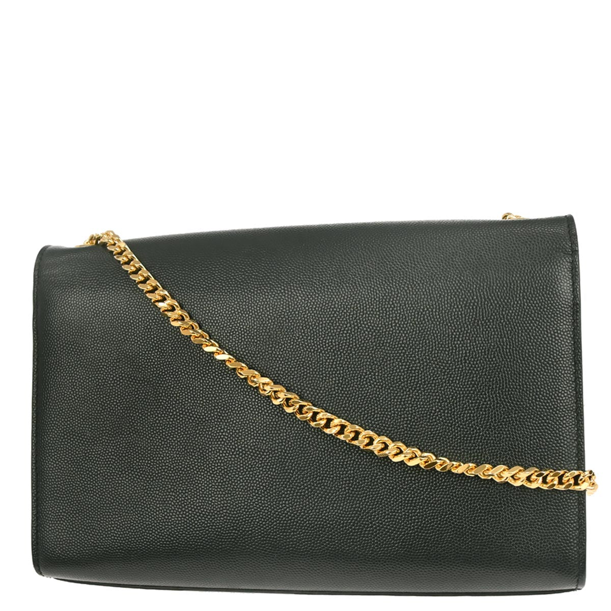 Saint Laurent Dark Green Leather Kate Shoulder Bag
