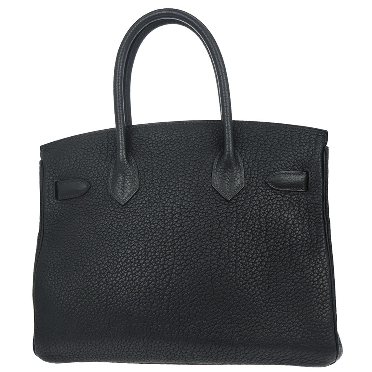 Hermes Blue Indigo Fjord Birkin 30 Handbag