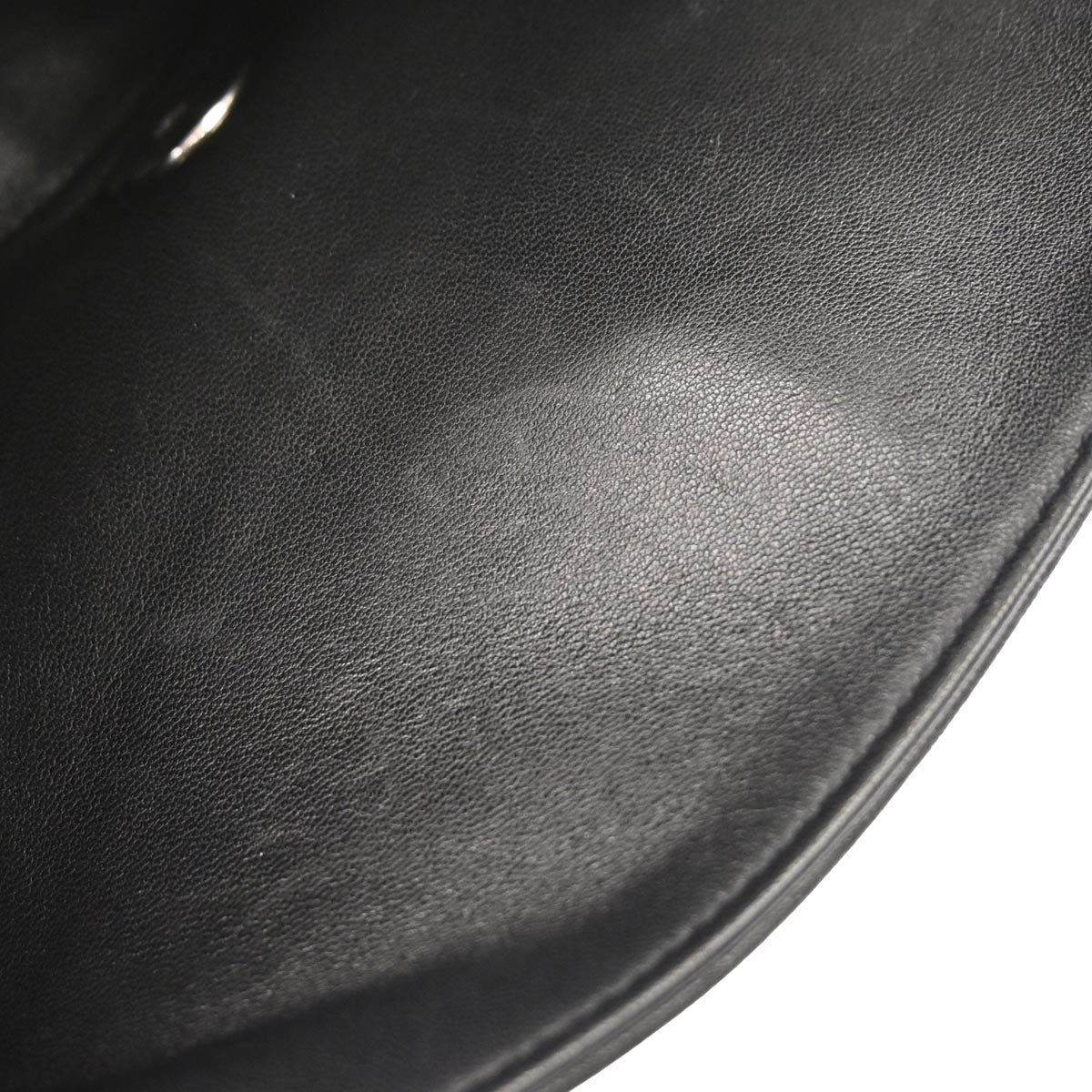 Chanel Black Wool No.5 Turnlock Full Flap Shoulder Bag