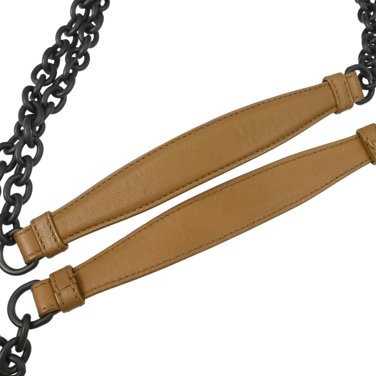 Bottega Veneta Brown Lambskin Intrecciato Shoulder Bag