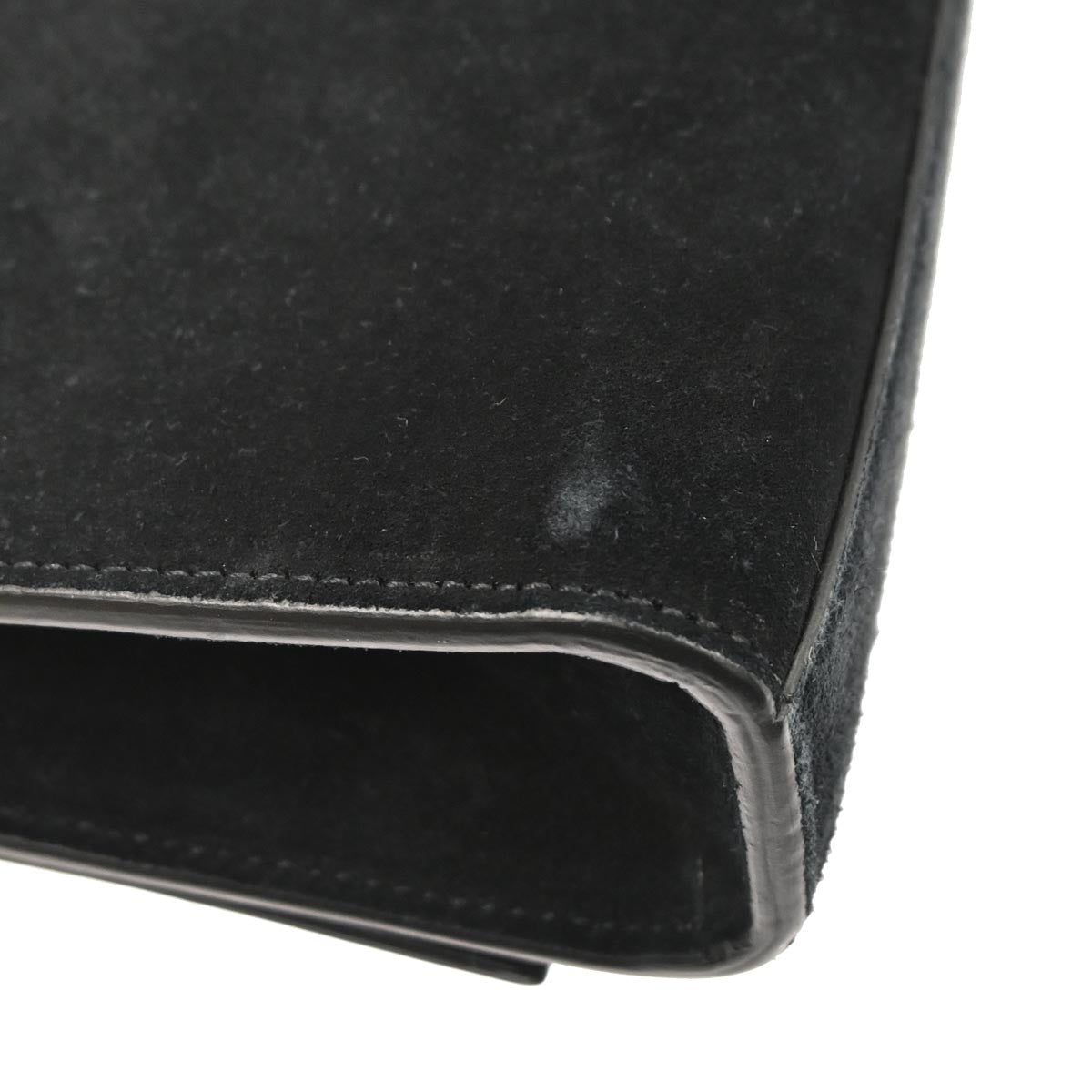 Saint Laurent Black Suede Small Kate Studded Shoulder Bag