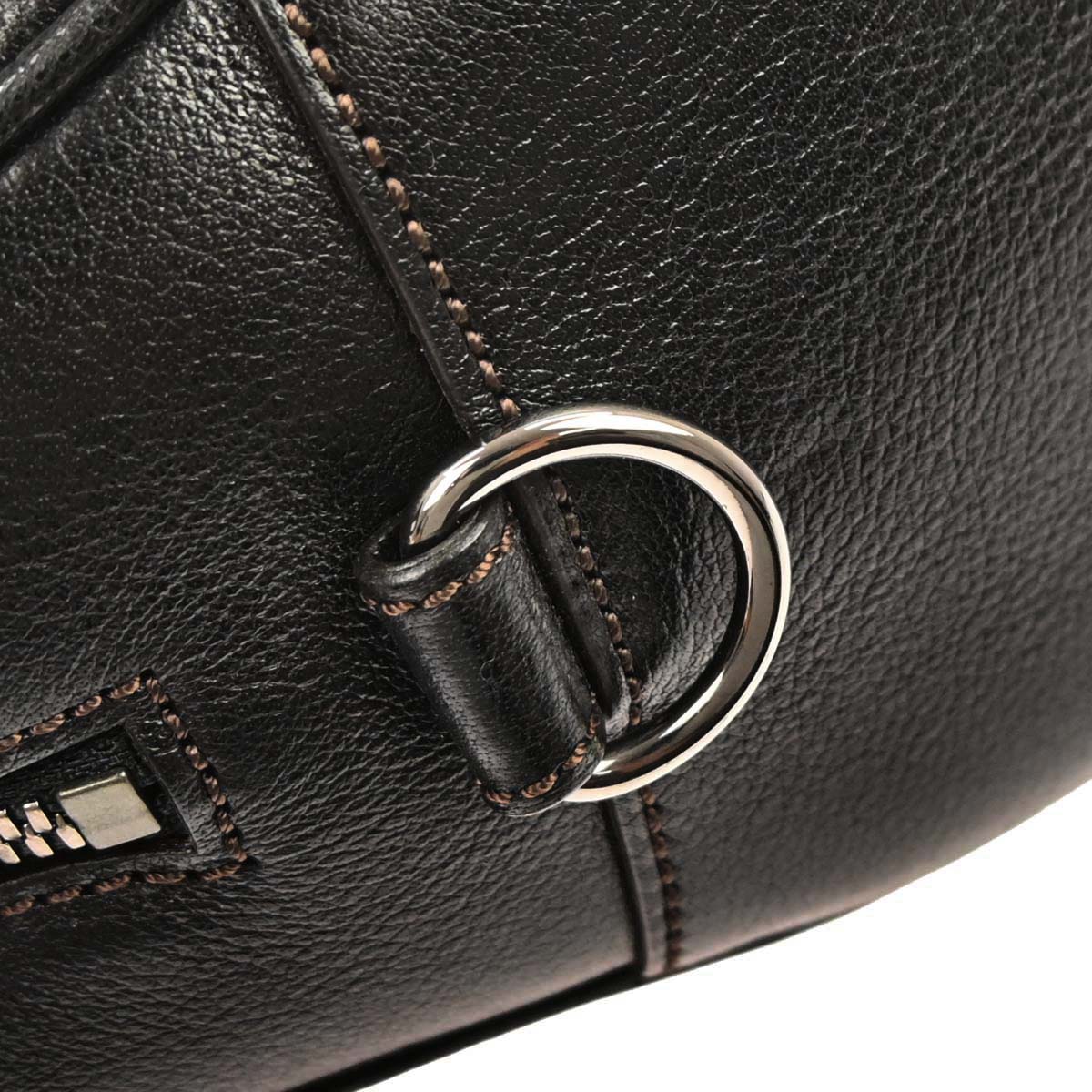 Cartier Black Marcello 2way Shoulder Handbag