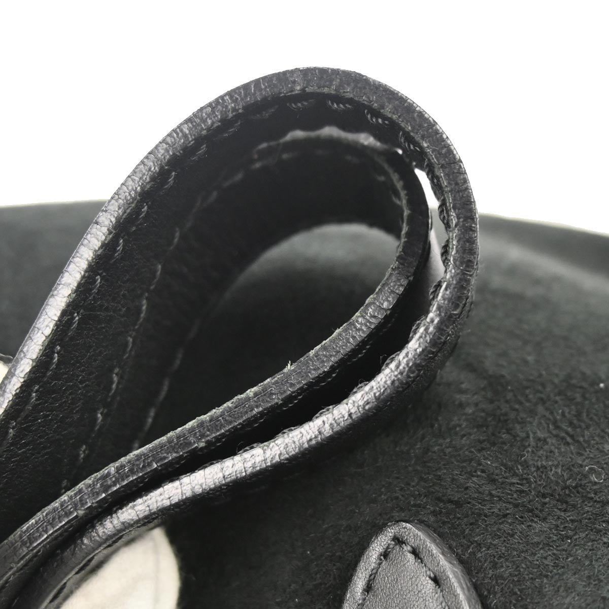 Chanel Black Mouton Tote Handbag