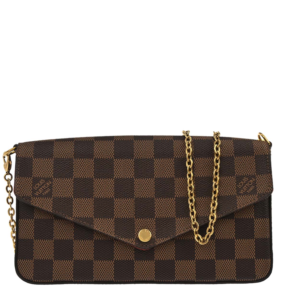 Louis Vuitton 2019 Damier Pochette Felicie Shoulder Bag N40492