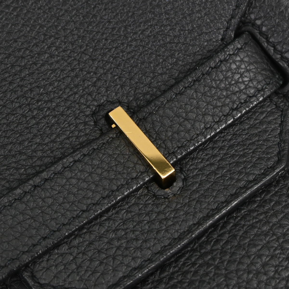 Hermes Black Togo Birkin 35 Handbag