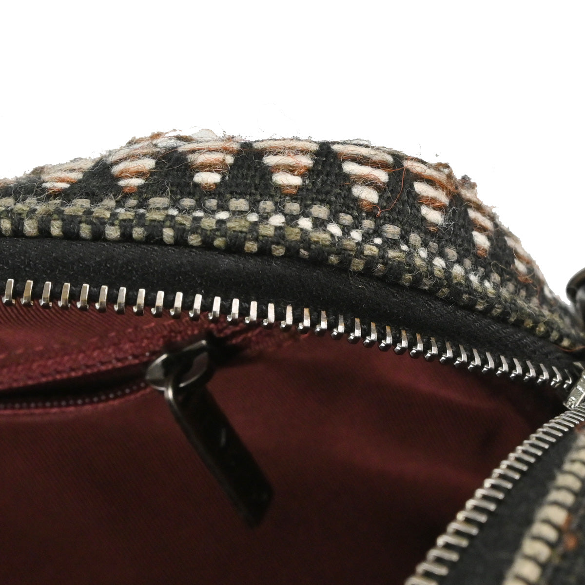 Chanel 2014-2015 Brown Tweed Paris Dallas Camera Bag Large Shoulder Bag