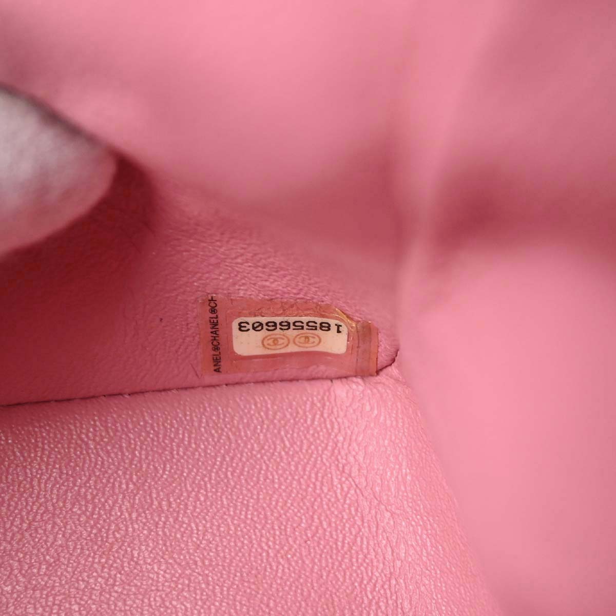 Chanel Pink Lambskin Medium Classic Double Flap Shoulder Bag