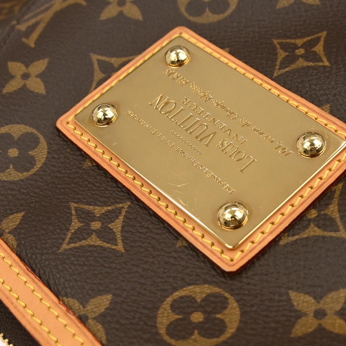 Louis Vuitton Monogram Thames GM Hobo Handbag M56383