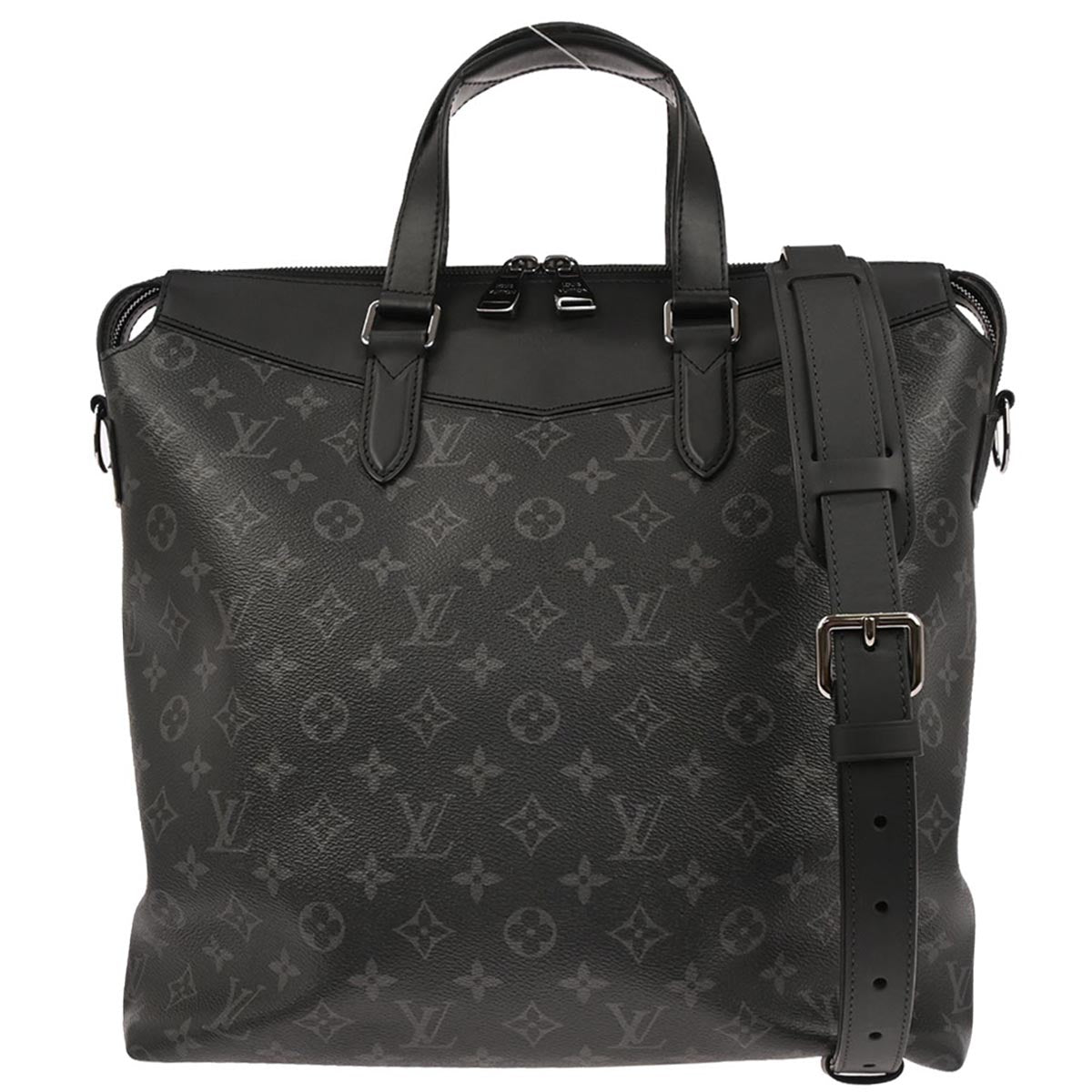 Louis Vuitton Monogram Eclipse Explorer 2way Shoulder Tote Handbag M40567