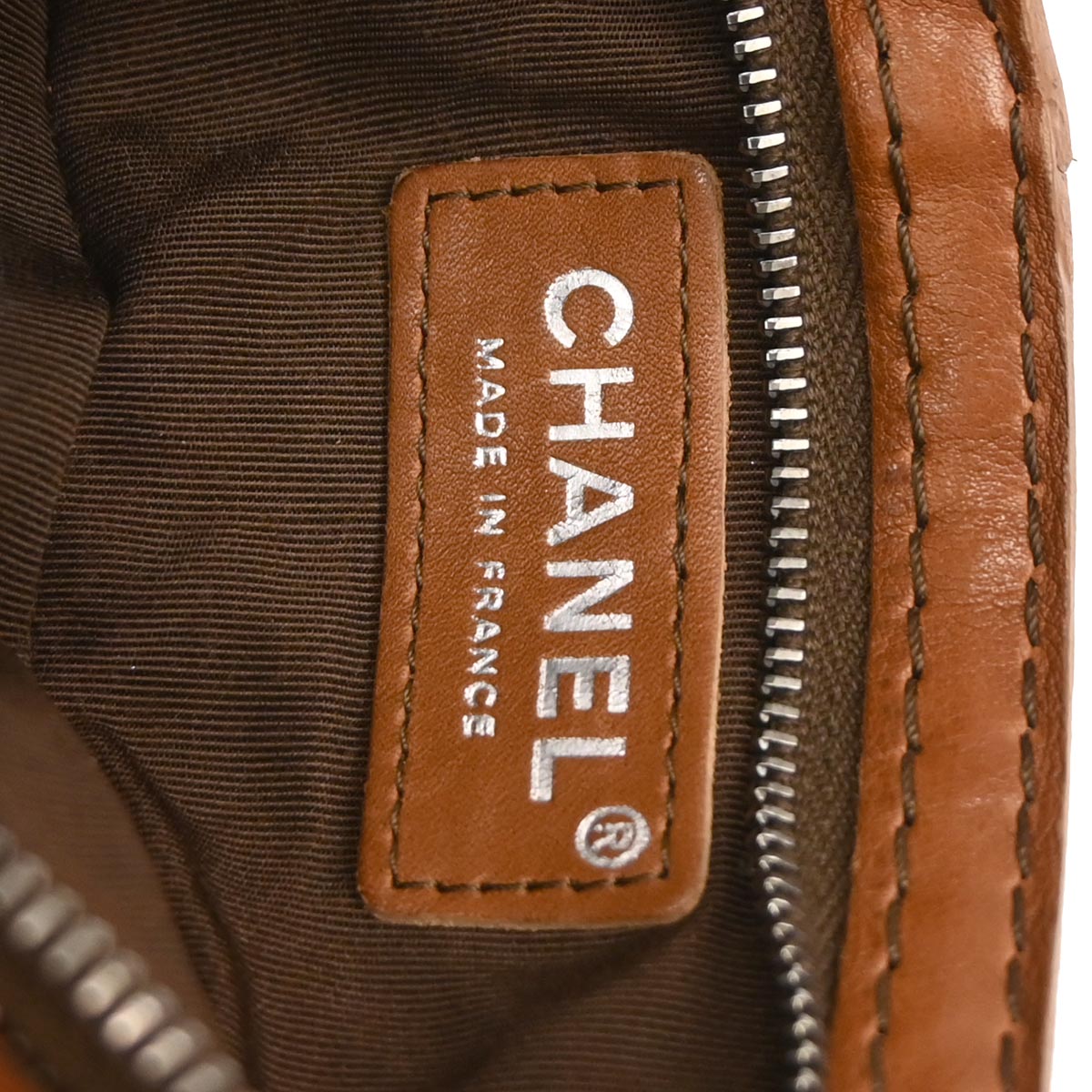 Chanel 2014 Brown Embossed Leather Paris-Dallas Holster Shoulder Bag
