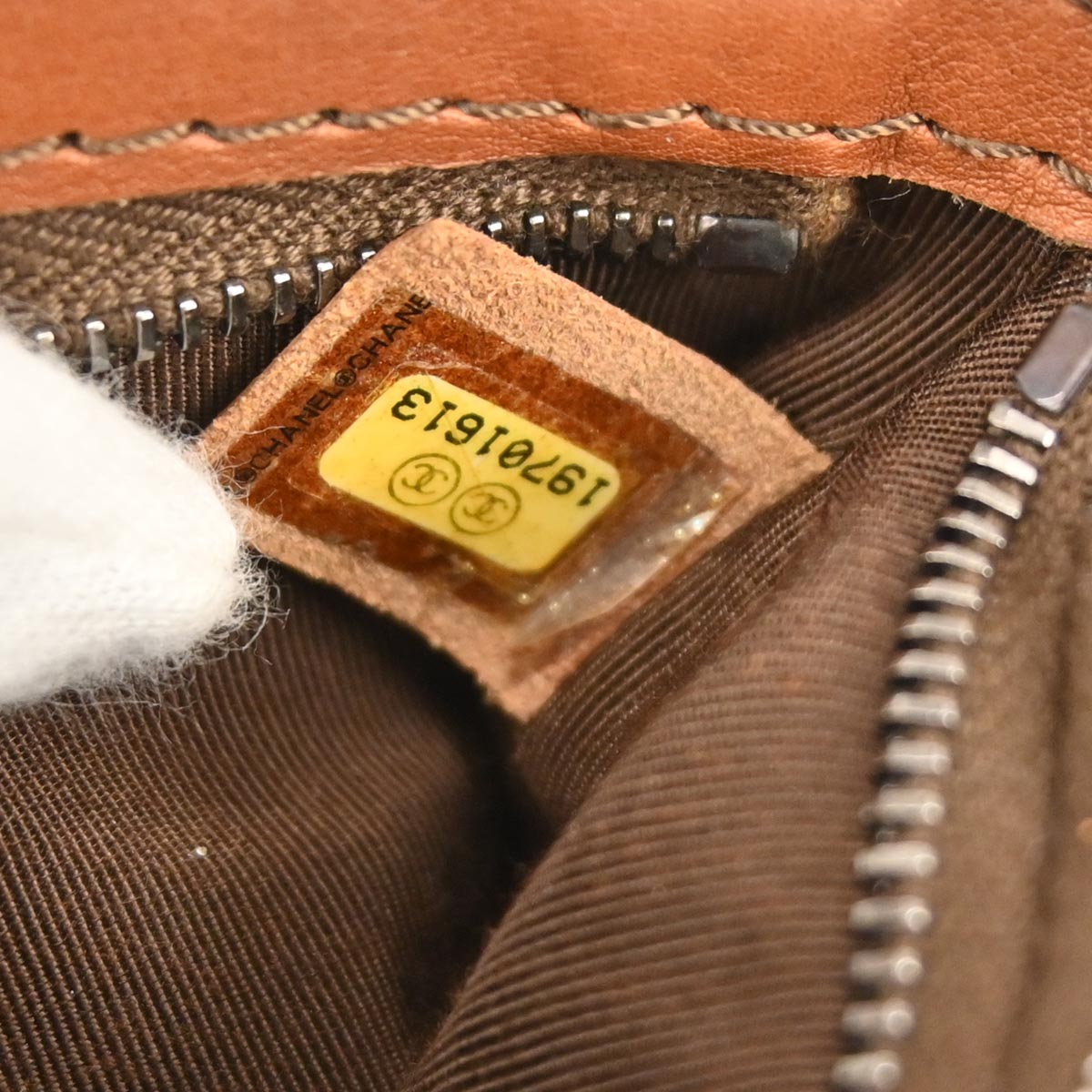 Chanel 2014 Brown Embossed Leather Paris-Dallas Holster Shoulder Bag