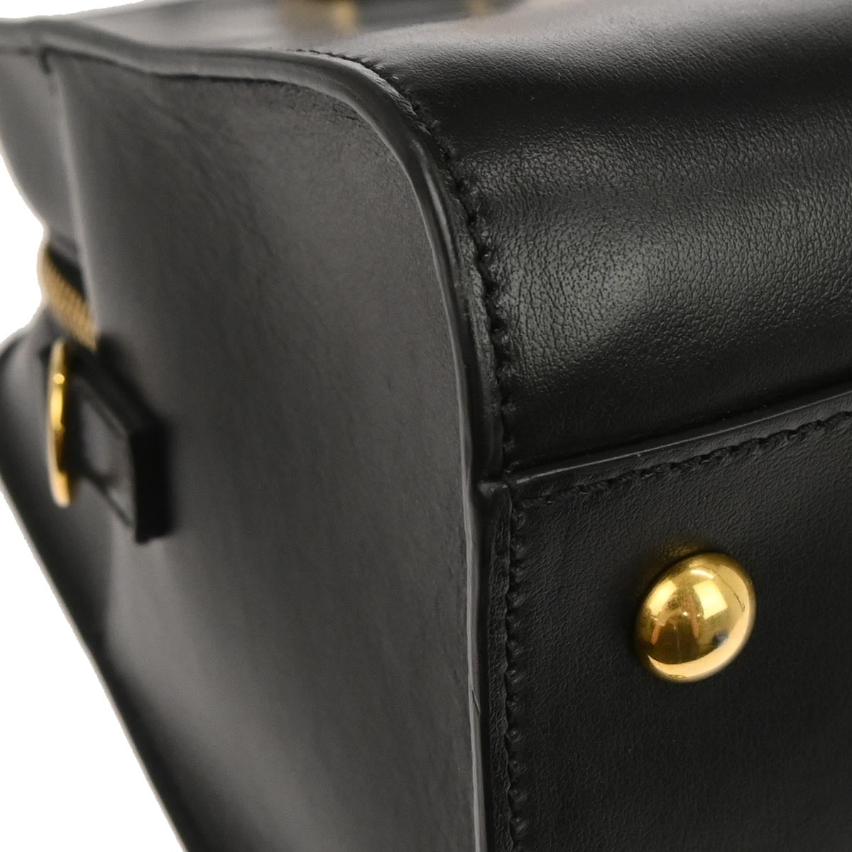 Saint Laurent Black Baby Cabas 2way Shoulder Handbag