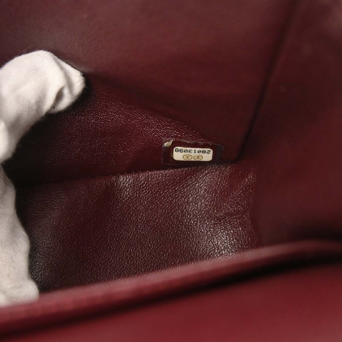 Chanel Black Lambskin Medium Classic Double Flap Shoulder Bag