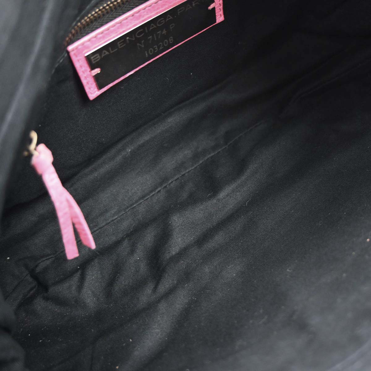 Balenciaga Pink Lambskin The First 2way Shoulder Handbag