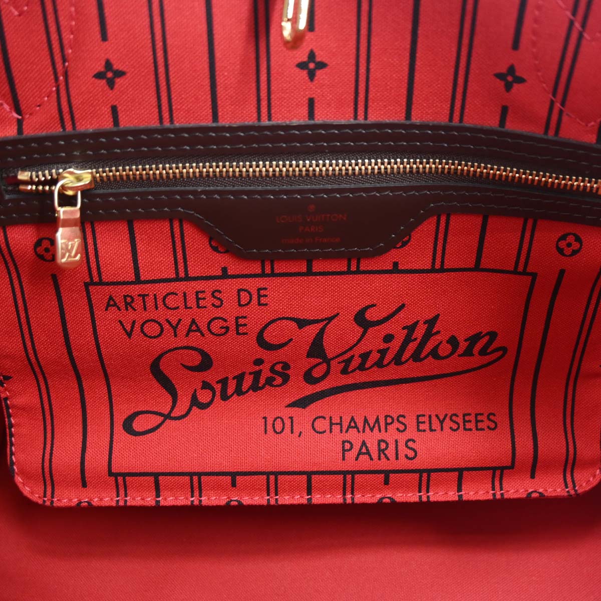 Louis Vuitton Damier Neverfull PM Tote Handbag N51109