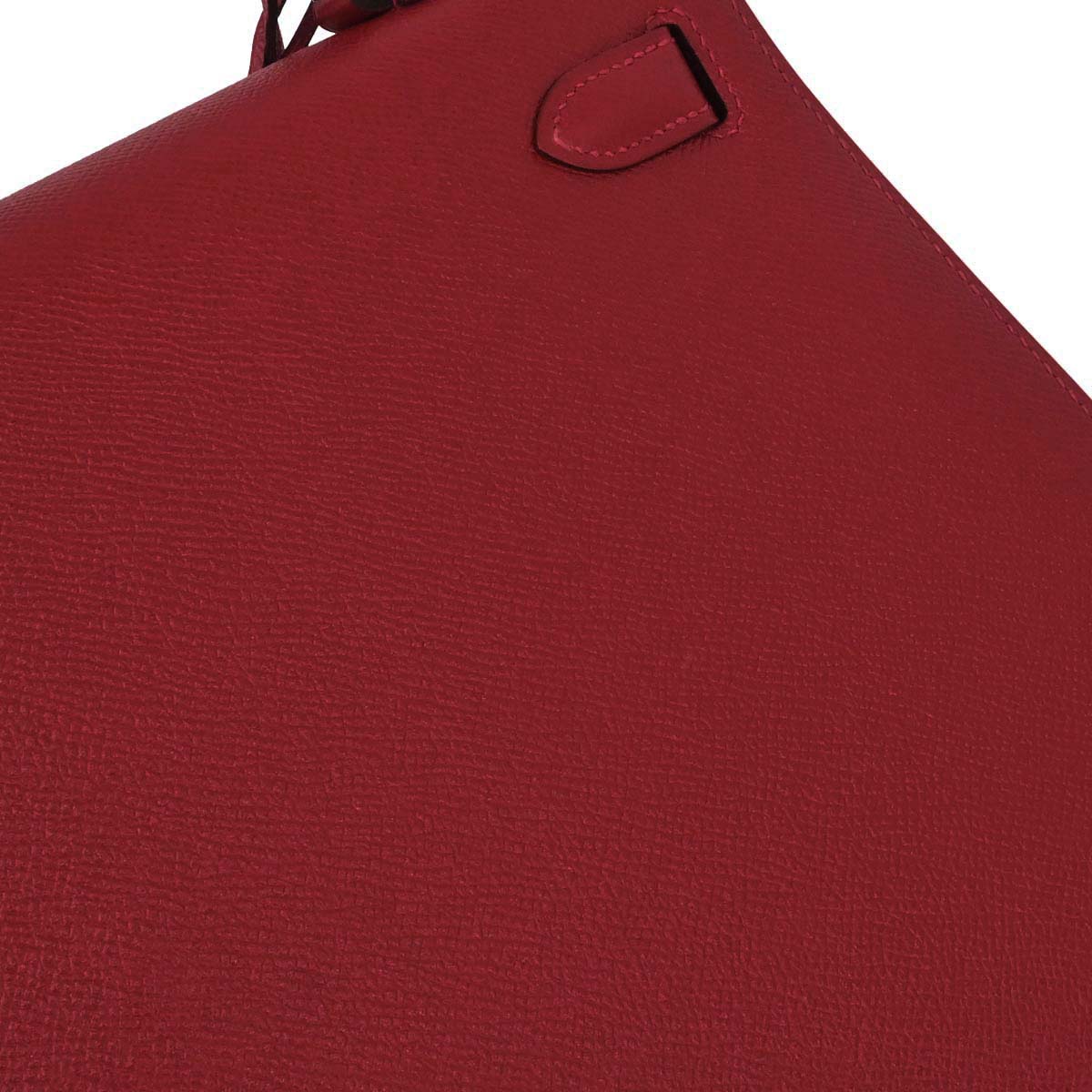 Hermes 2016 Rouge Casaque Epsom Kelly 28 Sellier 2way Shoulder Handbag