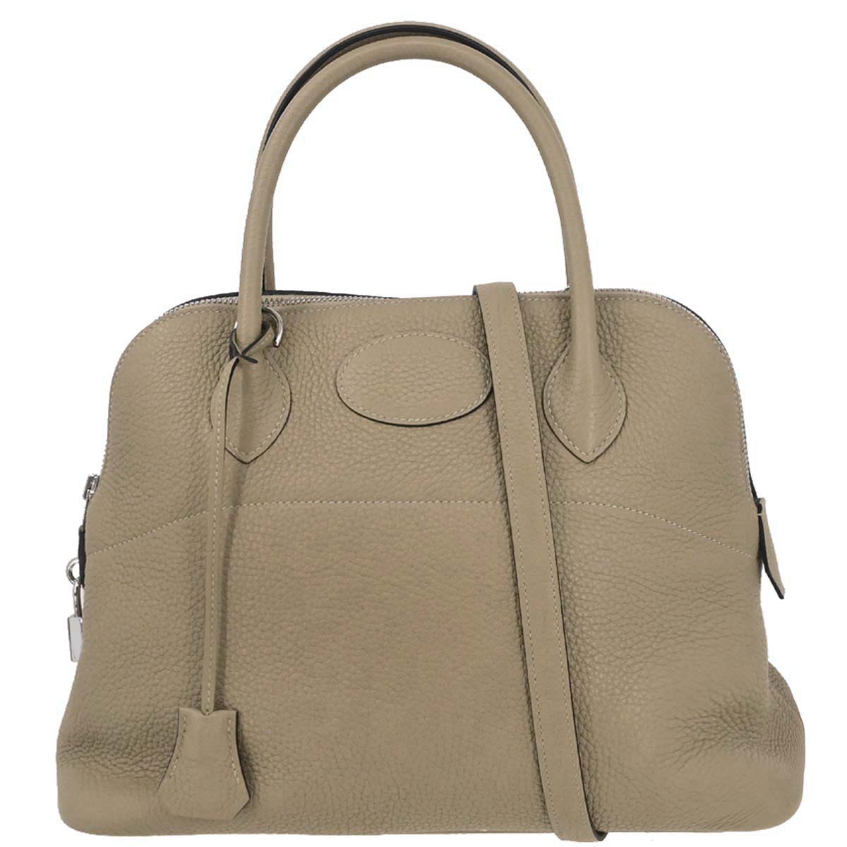 Hermes 2017 Trench Taurillon Clemence Bolide 31 2way Shoulder Handbag