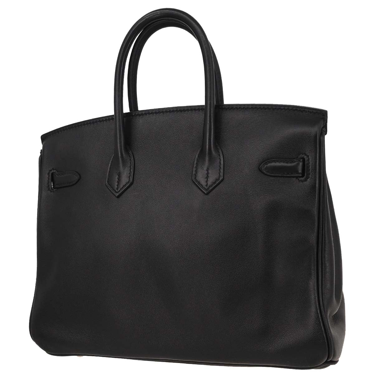 Hermes 2016 Black Swift Birkin 25 Handbag