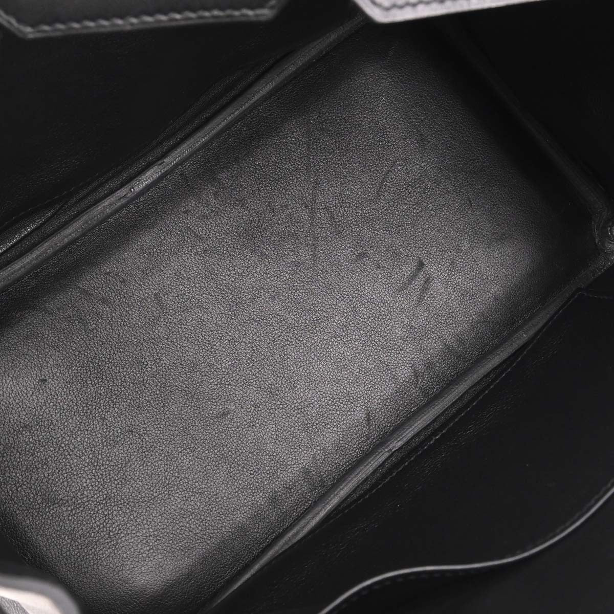 Hermes 2016 Black Swift Birkin 25 Handbag