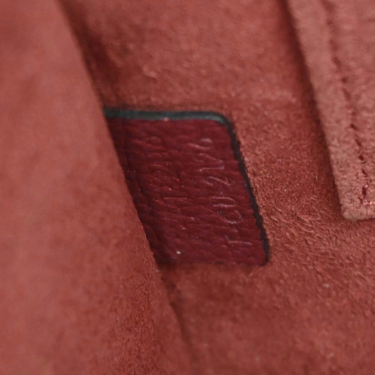 Celine Red Leather Nano Luggage 2way Shoulder Tote Bag