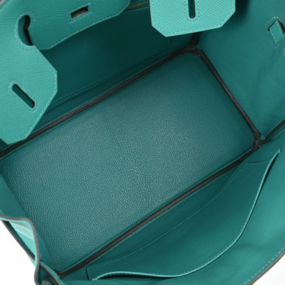 Hermes Vert Verone Epsom Birkin 30 Handbag