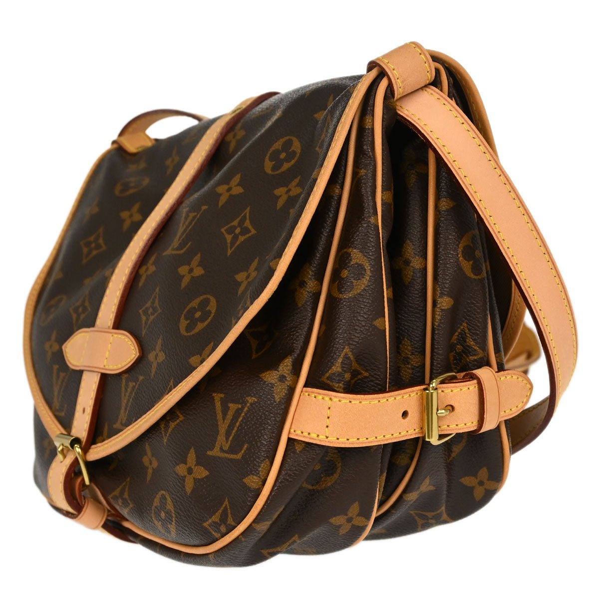 Louis Vuitton Monogram Saumur 30 Messenger Shoulder Bag M42256
