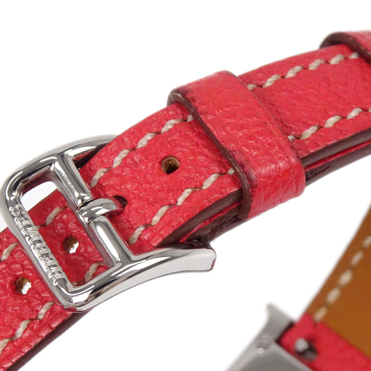 Hermes H Watch Double Tour 20mm HH1.110 Quartz □P Bougainvillier