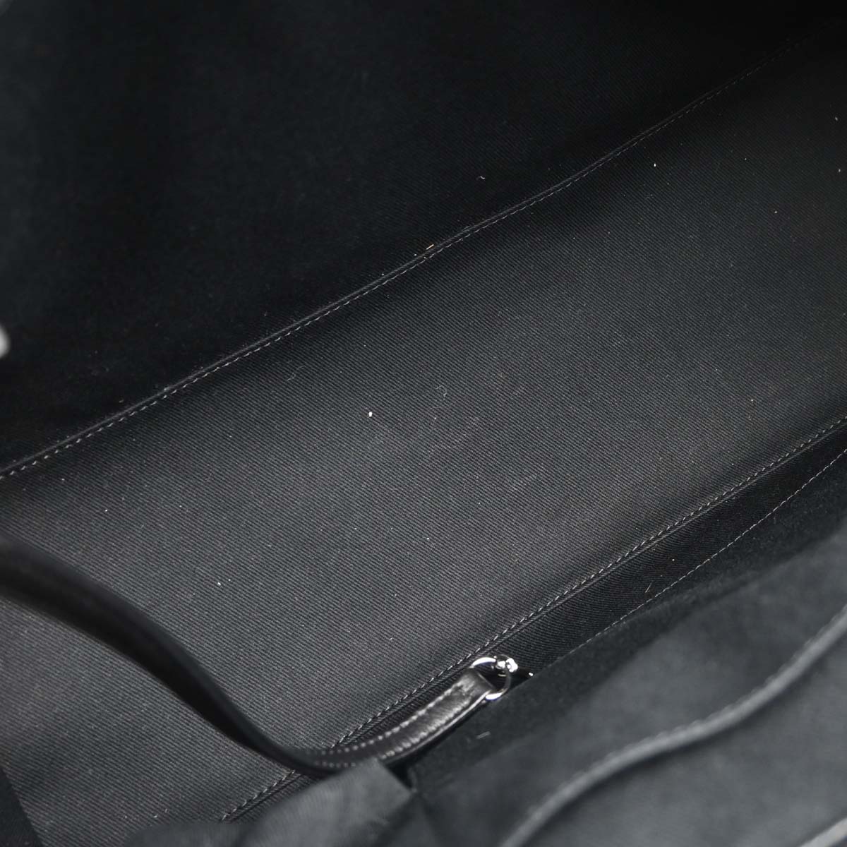 Chanel Black Patent Leather Tote Handbag