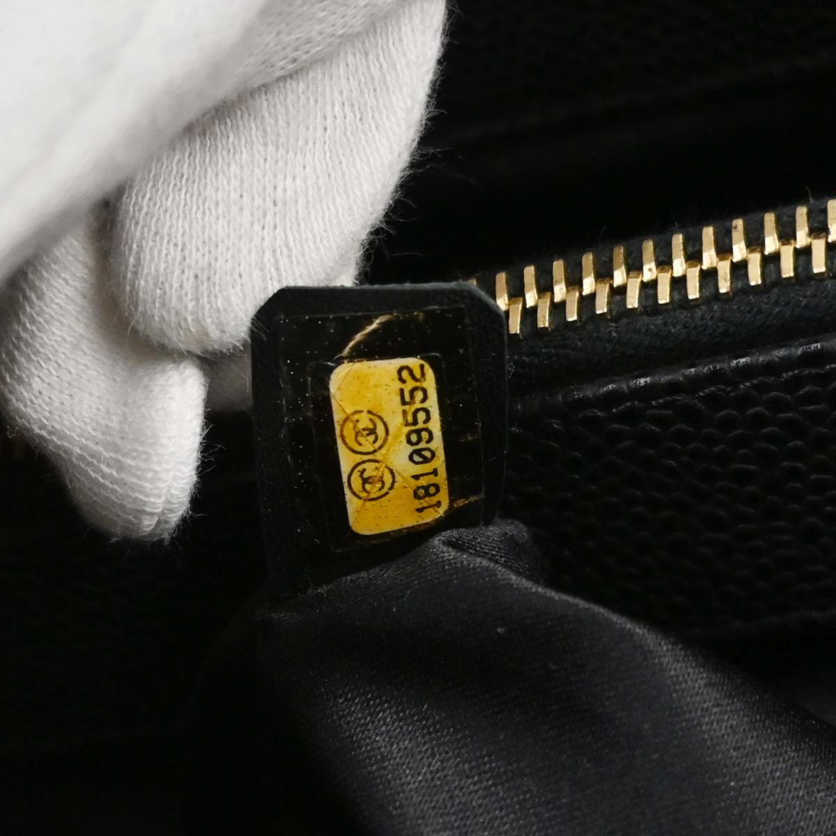 Chanel Black Caviar Skin Grand Shopping Tote GST XL Chain Handbag