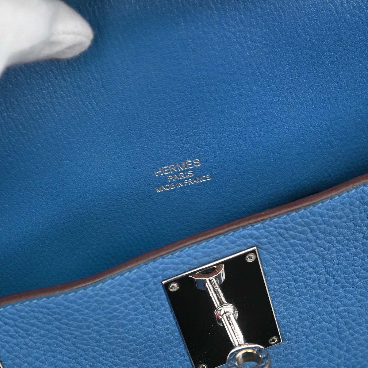 Hermes Mykonos Taurillon Clemence Jypsiere 34 Shoulder Bag