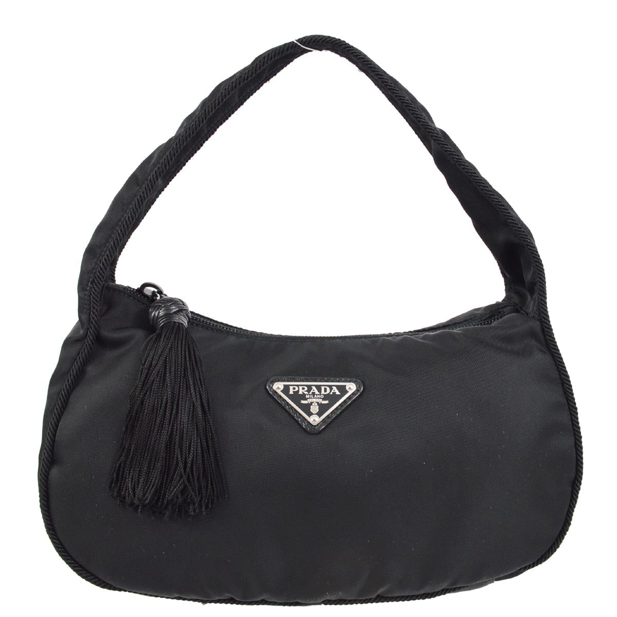 Prada Black Nylon Handbag