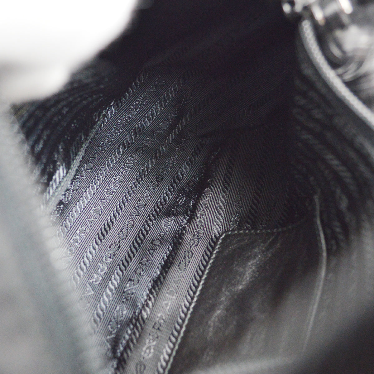 Prada Black Nylon Handbag