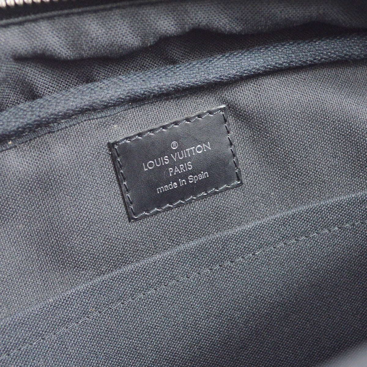 Louis Vuitton 2014 Damier Graphite Ambreil Bum Bag N41289