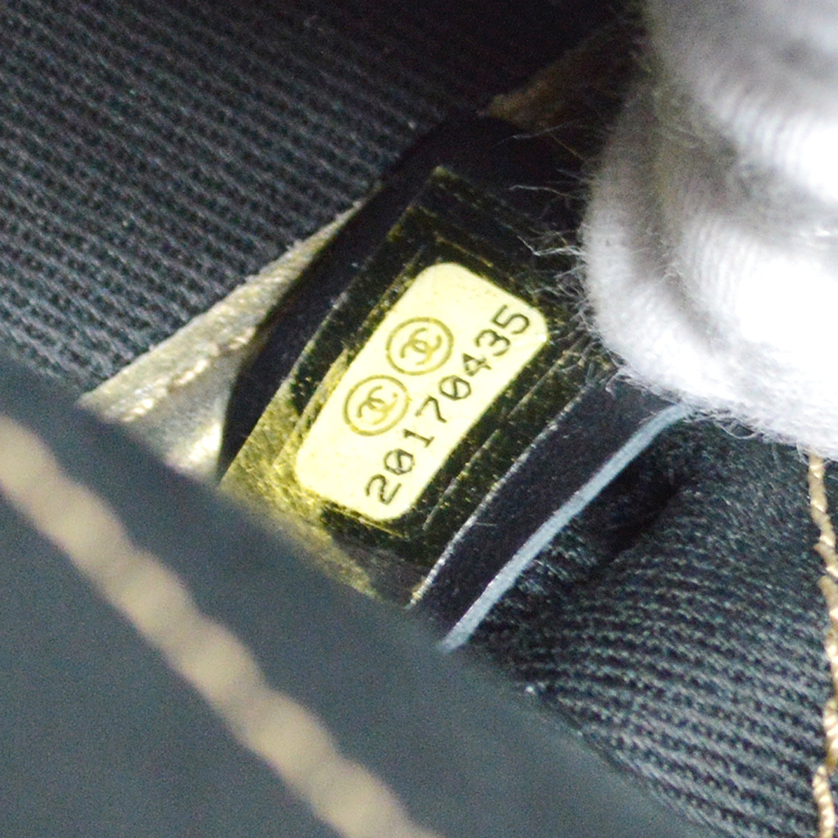 Chanel 2014-2015 Gold Caviar Shopping Fever Tote Handbag