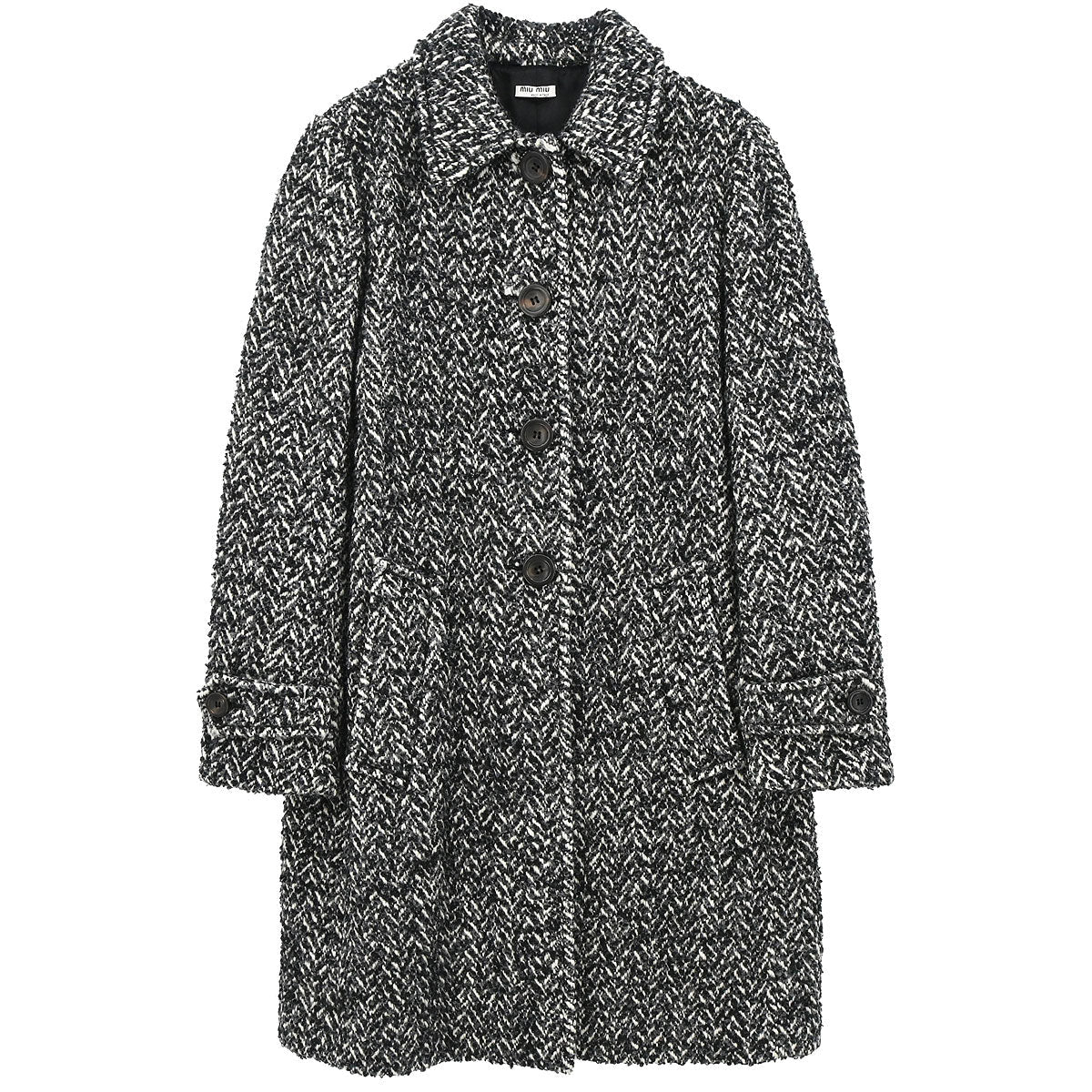 Miu Miu 2018 Single Breasted Coat Gray #40