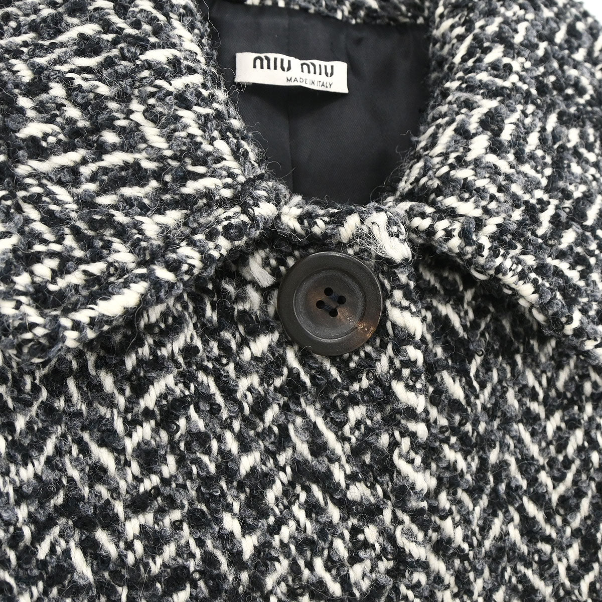 Miu Miu 2018 Single Breasted Coat Gray #40