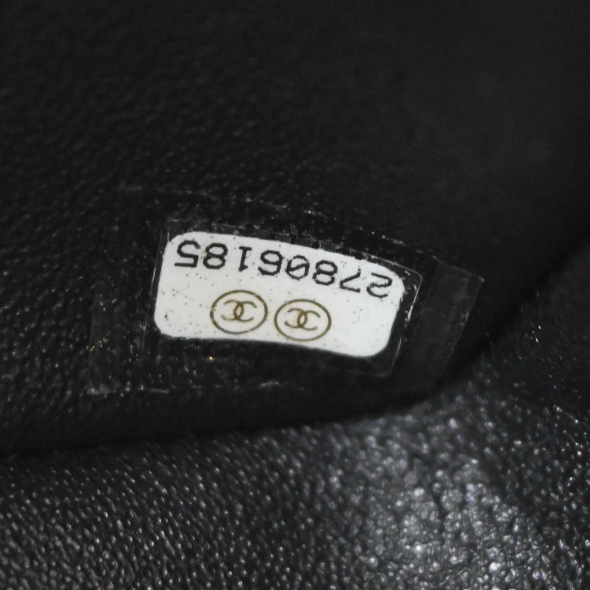 Chanel 2019 Black Lambskin Chevron Shoulder Bag