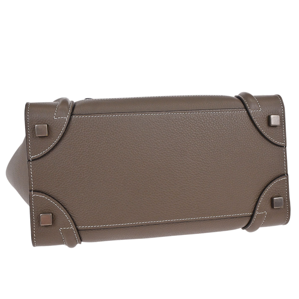 Celine Brown Luggage Micro Tote Handbag