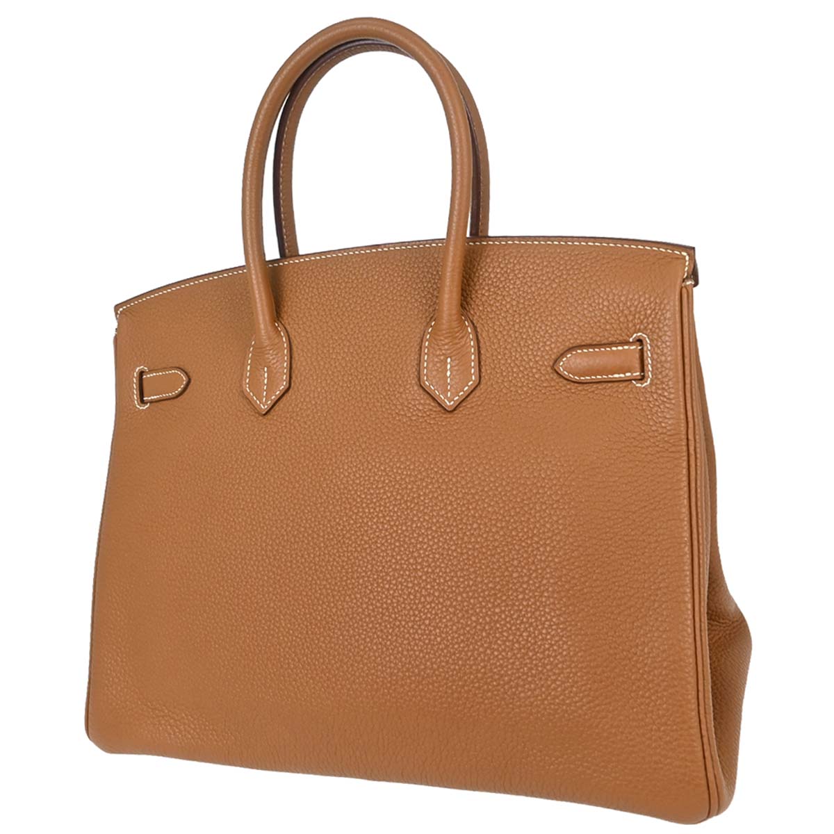 Hermes Gold Togo Birkin 35 Handbag