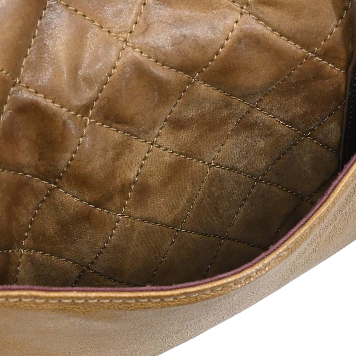 Chanel Brown Calfskin Paris-Bombay Back to School Messenger 2way Shoulder Handbag