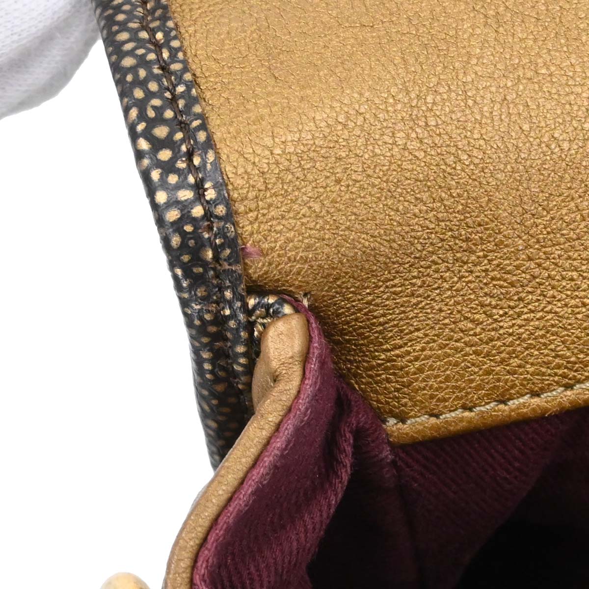 Chanel Brown Calfskin Paris-Bombay Back to School Messenger 2way Shoulder Handbag