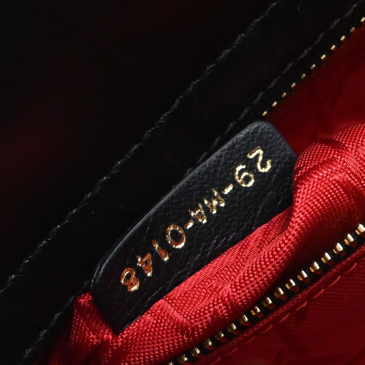 Christian Dior Black Lambskin Small Lady Dior Cannage 2way Shoulder Handbag