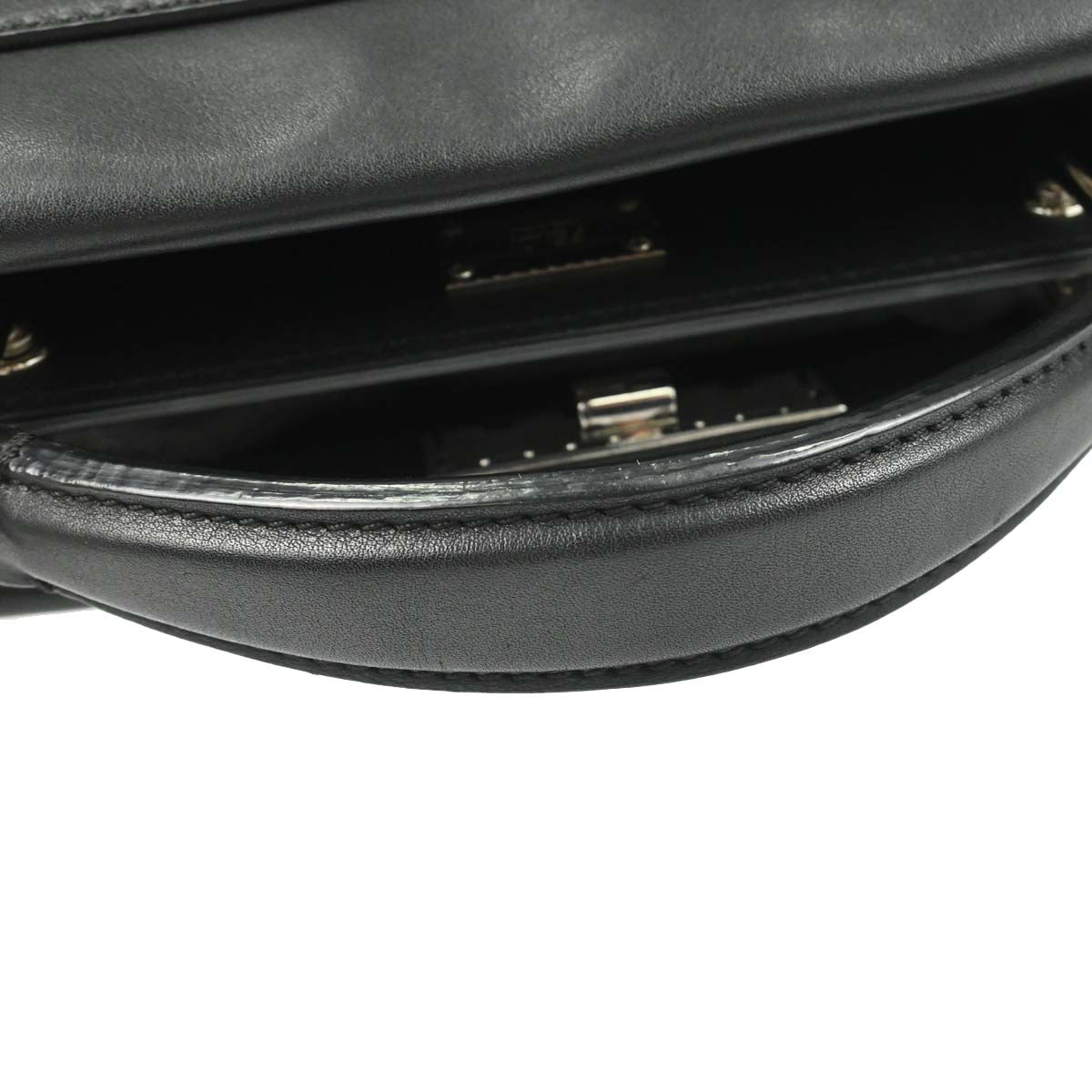 Fendi Black Peekaboo Fit Monster 2way Shoulder Handbag