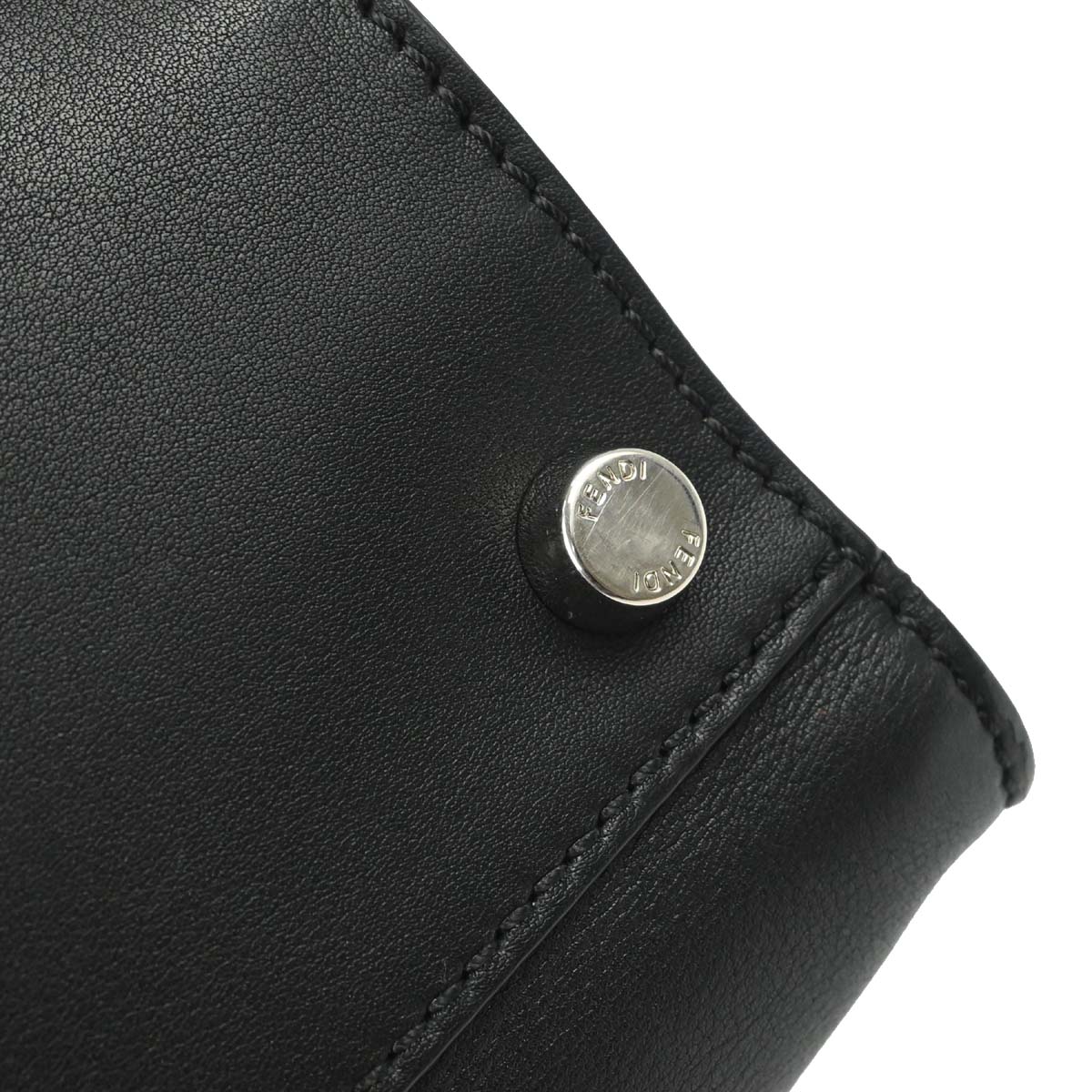 Fendi Black Peekaboo Fit Monster 2way Shoulder Handbag