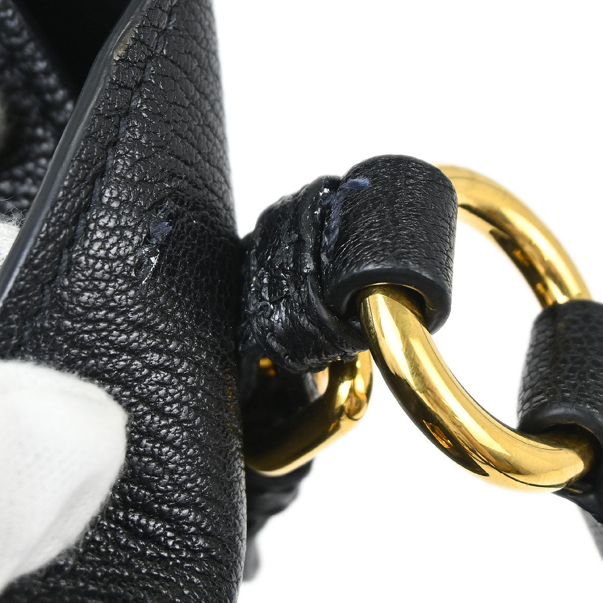 Miu Miu Black Chevre 2way Shoulder Tote Bag