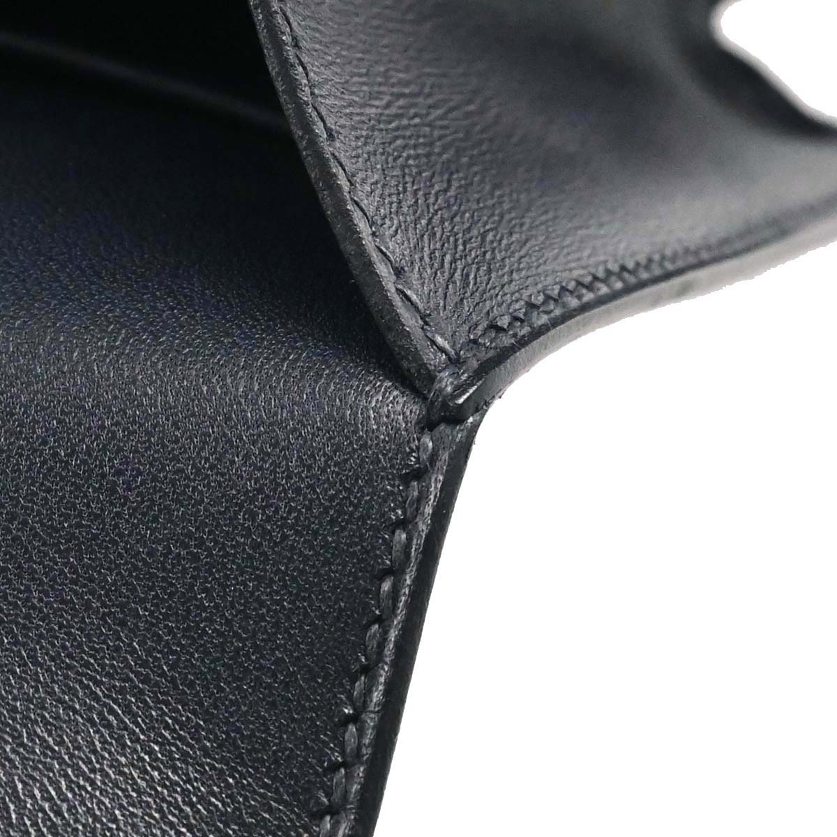 Hermes Navy Box Calf Constance 18 Shoulder Bag